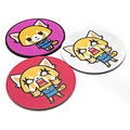 Winwin Industrial Co.,Ltd is a China factory which can supply different custom coaster bulk production , with different printing images and custom logo for brand promotion .